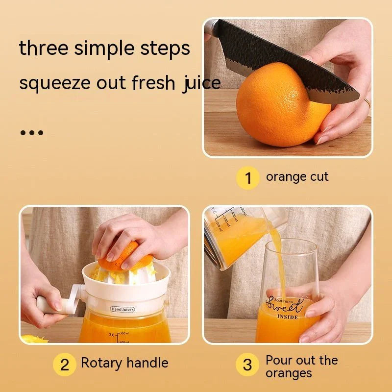 Mini Manual Juicer | عصارة يدوية صغيرة للمطبخ ✨🍋